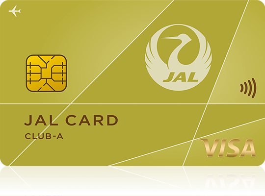 CLUB-Aカード（JAL・Visaカード） 券面