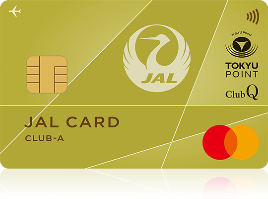 CLUB-Aカード（JALカード TOKYU POINT ClubQ Mastercard） 券面