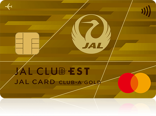 JAL CLUB EST CLUB-Aゴールドカード（JAL・Mastercard） 券面