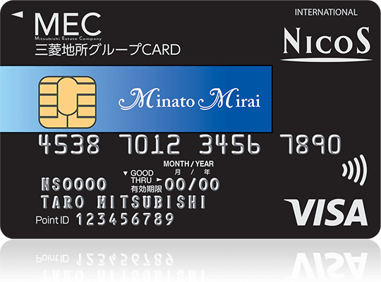 三菱地所グループＣＡＲＤ（みなとみらいポイントカード一体型） 券面