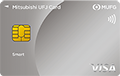 三菱UFJカード スマート 券面