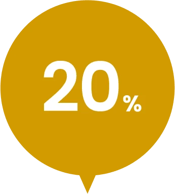 20%