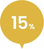 15%