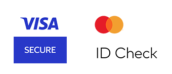 Visa Secure ロゴ Mastercard Identity Check ロゴ