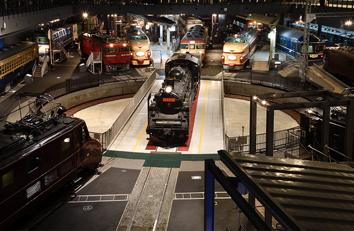 【限定貸切】鉄道博物館（埼玉）のナイトミュージアム