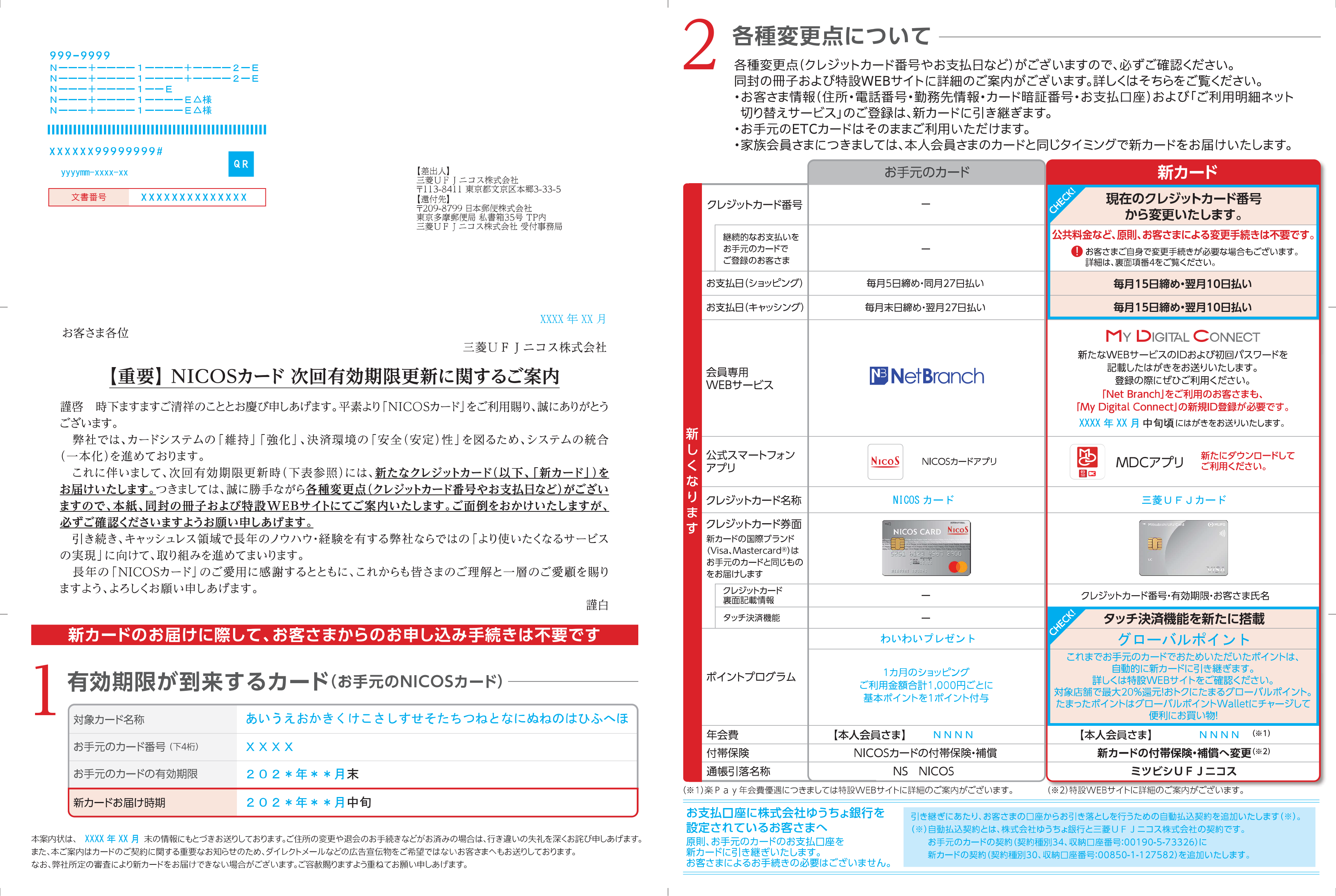 DM見本