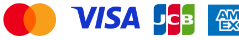 Mastercard®/Visa/JCB/American Express®
