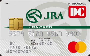 JRA DC CARD （一般カード） JRAロゴ 券面