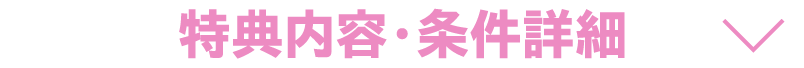 特典内容・条件詳細