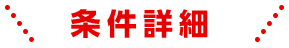 条件詳細