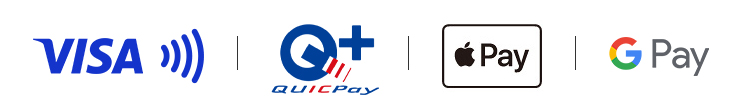 Visa QUICPay Apple Pay Google Pay™