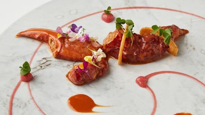 コース料理のアップグレード