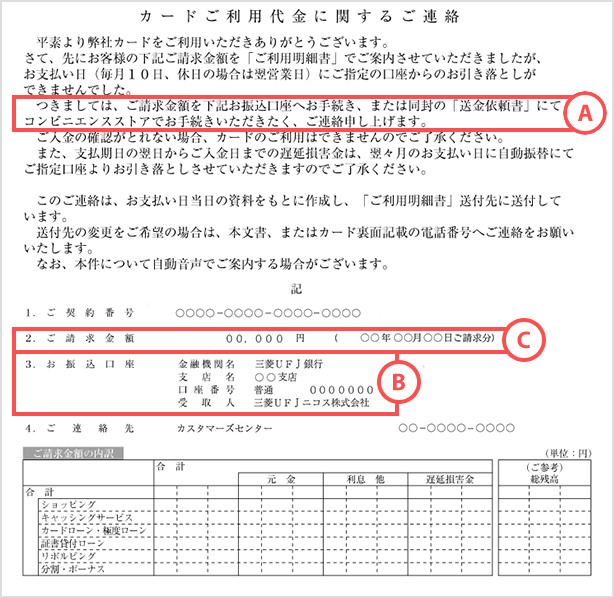 封書のイメージ