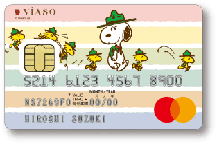 VIASOカード（スヌーピーデザイン）