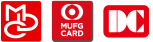 MDCマーク（旧MUFGカード、旧DCカード）